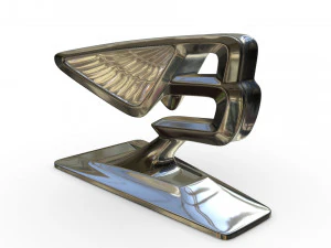 bentley hood ornament 3D Model