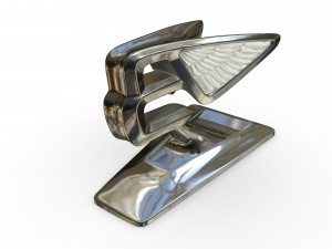 bentley hood ornament Model 3D