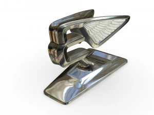 bentley hood ornament 3D Model