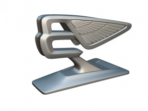 bentley hood ornament Model 3D