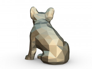 french bulldog figure Model do druku 3D