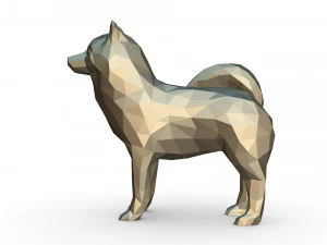 husky figure 2 3D Print Model