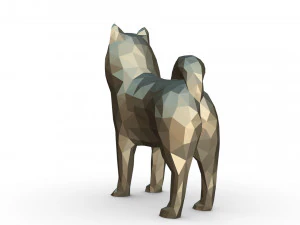husky figure 2 3D Print Model