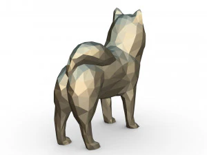 husky figure 2 3D Print Model
