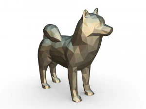 husky figure 2 3D Print Model