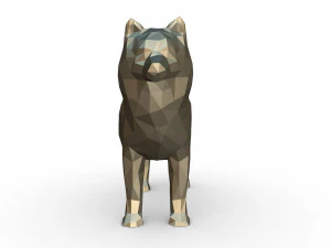 husky figure 2 3D Print Model