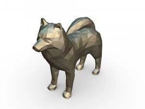 husky figure 2 3D Print Model