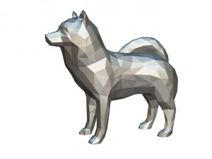 husky figure 2 3D Print Model