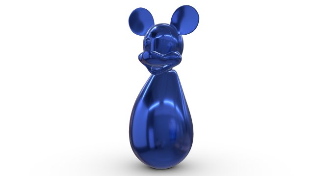 mickey mouse figure 3D Модель .c4d .max .obj .3ds .fbx .stl .blend 