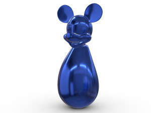 mickey mouse figure 3Dモデル