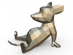 Mouse figure 3D-Modell