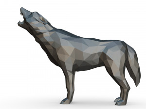 wolf figure 3D Принт Модель