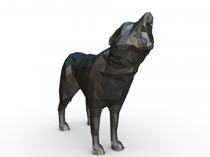 wolf figure 3D Принт Модель