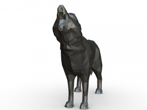 wolf figure 3D Принт Модель
