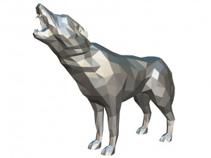wolf figure 3D Принт Модель