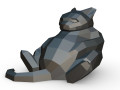 Cat figure 7 3D-Modell