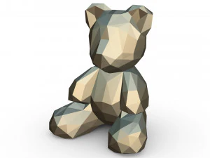 B&auml;renfigur 3D Druckmodell