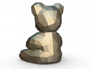 bear figure 3D-Druckmodell