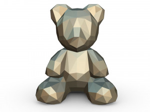 bear figure 3D-Druckmodell