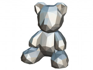 bear figure 3D-Druckmodell