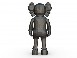 kaws figure Model do druku 3D