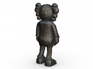 kaws figure Model do druku 3D