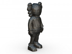 kaws figure Model do druku 3D