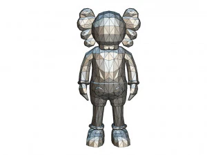 kaws figure 3D Print Model