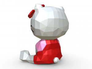 hello kitty figure 3D Print Model