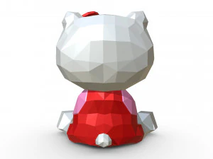 hello kitty figure 3D Print Model