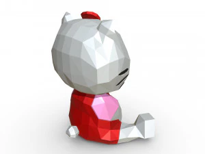 hello kitty figure 3D Print Model