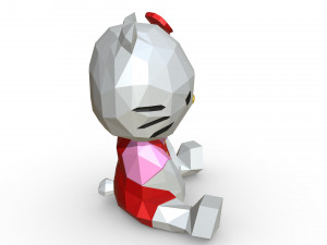 hello kitty figure 3D Print Model