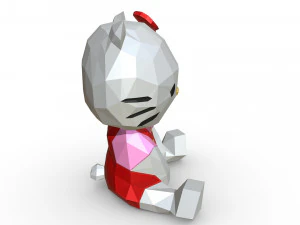 hello kitty figure 3D Print Model