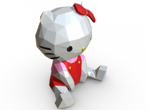 hello kitty figure 3D Print Model