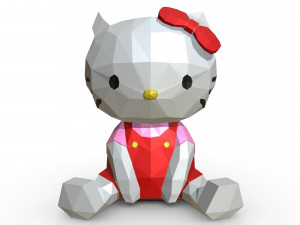 hello kitty figure 3D Print Model