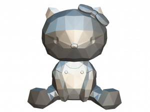 hello kitty figure 3D Print Model