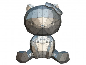 hello kitty figure 3D Print Model