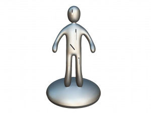 voodoo knives stand 3D प्रिंट मॉडल