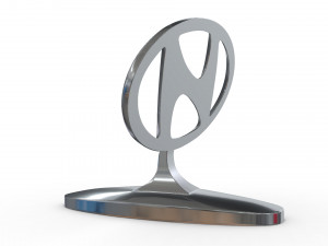 hyundai hood ornament Modèle 3D