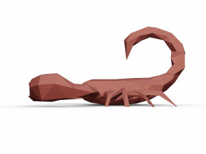 scorpion figure 3D Print Model