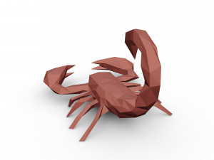 scorpion figure 3D Print Model