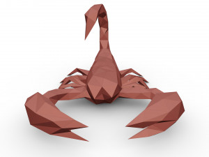 scorpion figure 3D Print Model