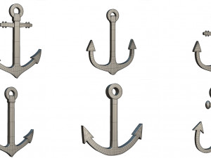 anchor 6in1 set 1 3D Model