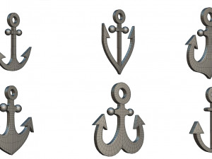 anchor 6in1 set 2 3D Model