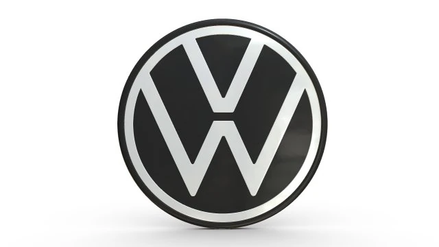 Logo Volkswagen4 Model 3D .c4d .max .obj .3ds .fbx .stl .blend 