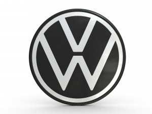 Volkswagen logo 4 3D Model
