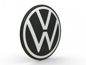 Logo Volkswagen4 Model 3D