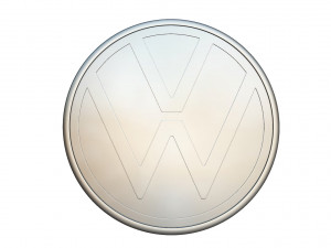 Volkswagen logo 4 Modelo 3D