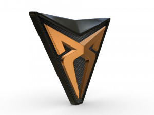 cupra logo 3D Model