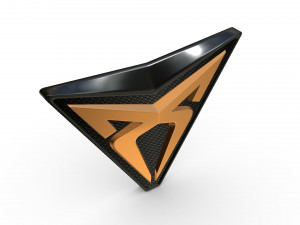 cupra logo 3D Model